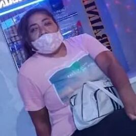 Retrato de Laura sonriendo